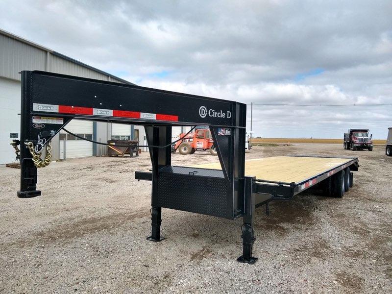 2021 Circle D 26+5 GN Flatbed Trailer 2021 Circle D 26+5 GN Flatbed Trailer