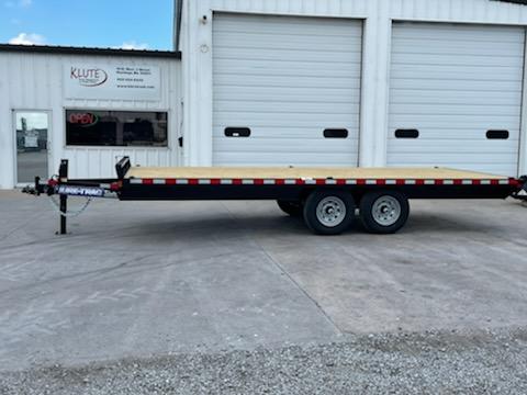 2023 Sure-Trac 8.5X20 Standard Duty Deckover 15K Flatbed Trailer