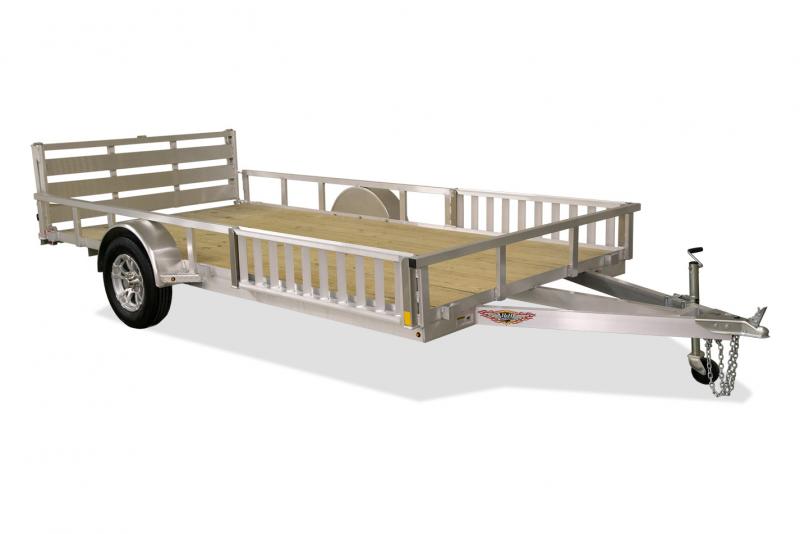2020 H and H Trailer 8.5(82)X14 RAILSIDE ALUM ATV 3K 2020 H and H Trailer 8.5(82)X14 RAILSIDE ALUM ATV 3K