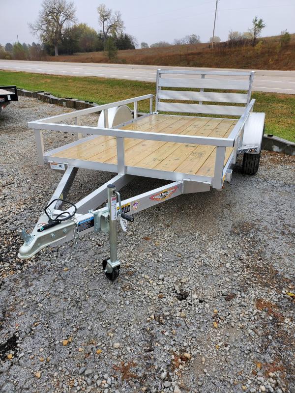 2021 H and H Trailer 66x10 Aluminum Rail Side Utility Trailer 2021 H and H Trailer 66x10 Aluminum Rail Side Utility Trailer