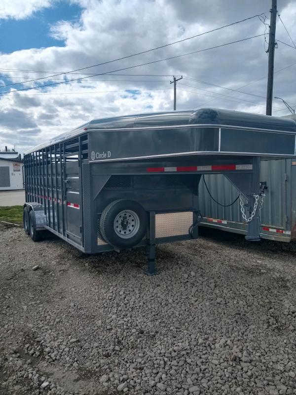 2020 Circle D 6-8X20 Livestock Trailer 2020 Circle D 6-8X20 Livestock Trailer