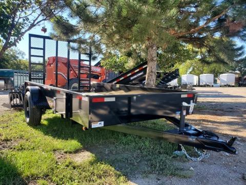 2023 H and H Trailer 76x12 Solid Side Utility Trailer 5K Brake 2023 H and H Trailer 76x12 Solid Side Utility Trailer 5K Brake