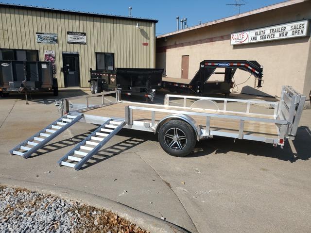 2023 H and H Trailer 82x14 Aluminum ATV Trailer 3K Idler 2023 H and H Trailer 82x14 Aluminum ATV Trailer 3K Idler