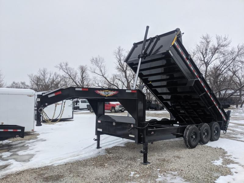 2021 H and H Trailer 82x16 GN Triple Axle 21K Telescopic Dump Trailer 2021 H and H Trailer 82x16 GN Triple Axle 21K Telescopic Dump Trailer