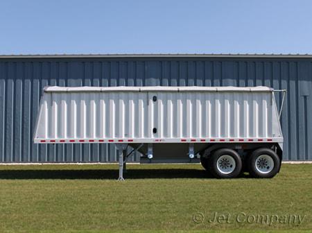 Jet Co 26' Offset Single Hopper Steel Grain Trailer Jet Co 26' Offset Single Hopper Steel Grain Trailer
