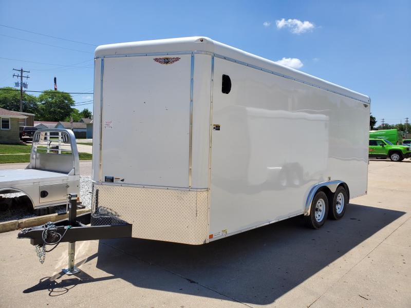 2021 H and H Trailer 8X18 TANDEM RND TOP HH VNOSE 7K CARGO 2021 H and H Trailer 8X18 TANDEM RND TOP HH VNOSE 7K CARGO