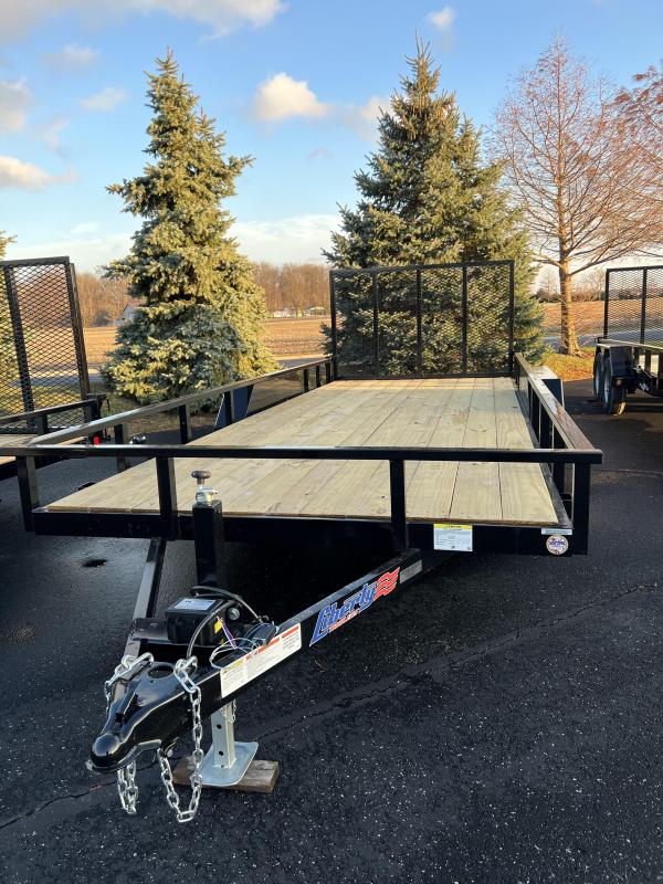 2022 Liberty 83" x 18' Utility Trailer w/ Tube Rail 2022 Liberty 83" x 18' Utility Trailer w/ Tube Rail