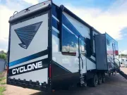 2022 Heartland Cyclone 4006 Toy Hauler 5th Wheel - 13ft Garage