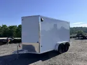 2026 XPRESS 7' x 12' Aluminum Enclosed Cargo Trailer w/ Barn Doors & 3" Extra Height