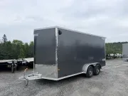 2027 XPRESS 7.5' x 16' Aluminum XLT Pro Cargo w/ Ramp Door, 9" Extra Height & Rear Overhang Spoiler!