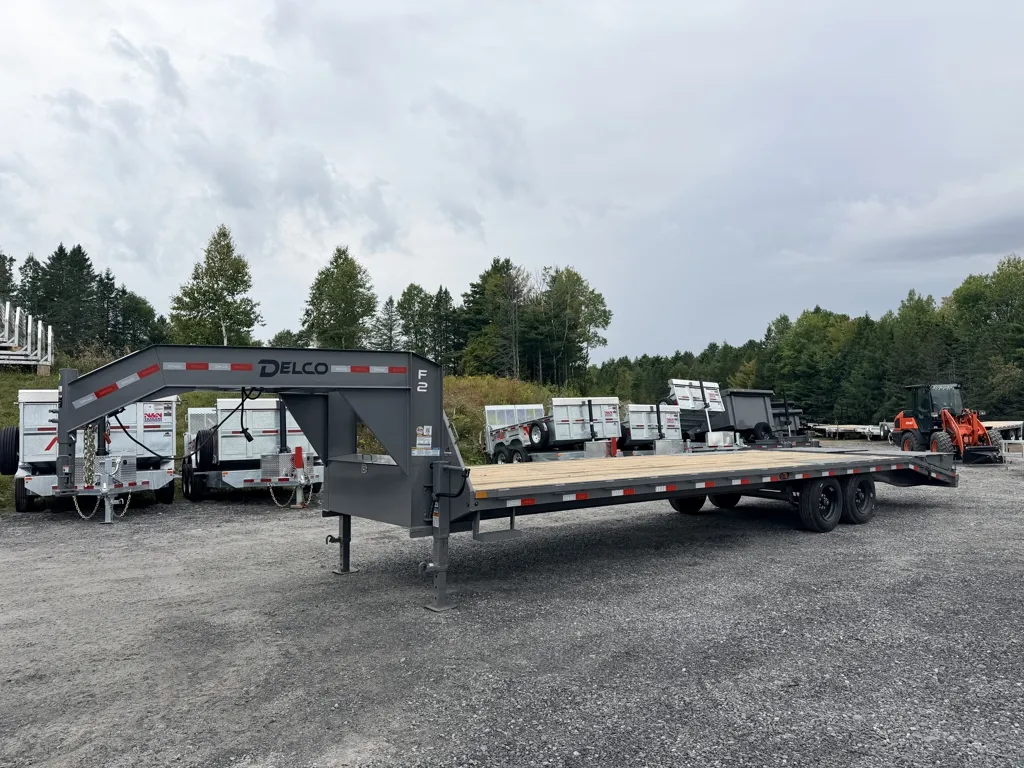 new Equipment / Flatbed Trailers Delco Trailers  for sale, in Danville, VT image-0