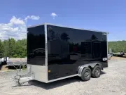2027 XPRESS 7.5' x 14' Aluminum XLT Pro Cargo w/ Ramp Door, 6" Extra Height & Rear Overhang Spoiler!