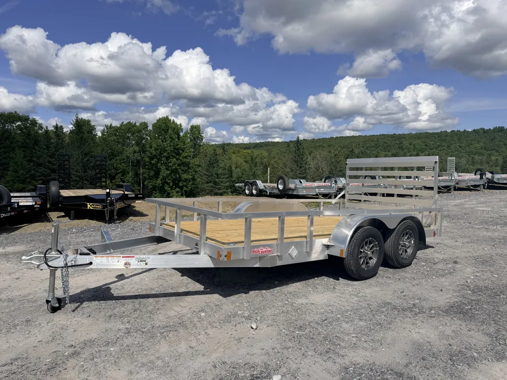 2027 High Country 6.5' x 14' Aluminum Landscape Utility Trailer
