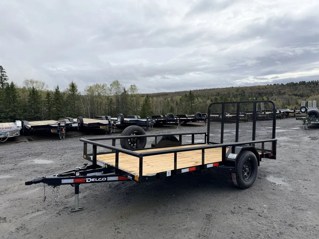 2026 Delco 77" x 12' Single Axle Utility
