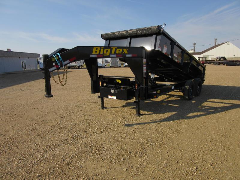 2022 Big Tex Trailers 16' GOOSENECK DUMP Dump Trailer 2022 Big Tex Trailers 16' GOOSENECK DUMP Dump Trailer