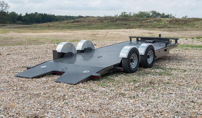 Used 2018 A6X 80" x 20' 10K Drop-N-Load Car Trailer Used 2018 A6X 80" x 20' 10K Drop-N-Load Car Trailer