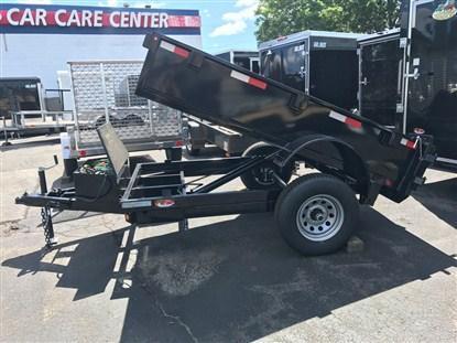Griffin 5 x 8 5K Dump Trailer Dent Sale Griffin 5 x 8 5K Dump Trailer Dent Sale
