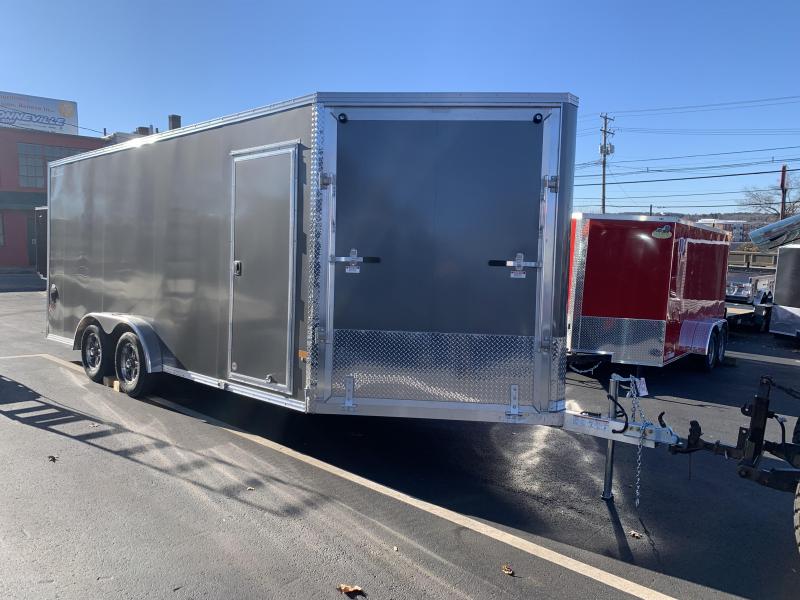 High Country 7 x 18 Aluminum Enclosed Snowmobile Trailer High Country 7 x 18 Aluminum Enclosed Snowmobile Trailer