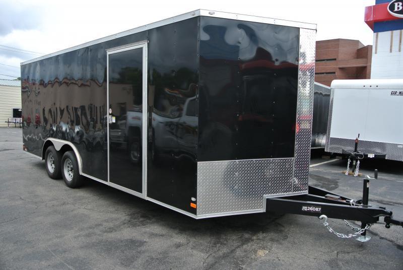 Covered Wagon Trailers 8.5 x 20 + 2' V Enclosed Car Hauler 10K Covered Wagon Trailers 8.5 x 20 + 2' V Enclosed Car Hauler 10K