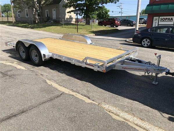 High Country 80" x 18' Aluminum Open Car Hauler w/ Pressure Treated Deck High Country 80" x 18' Aluminum Open Car Hauler w/ Pressure Treated Deck