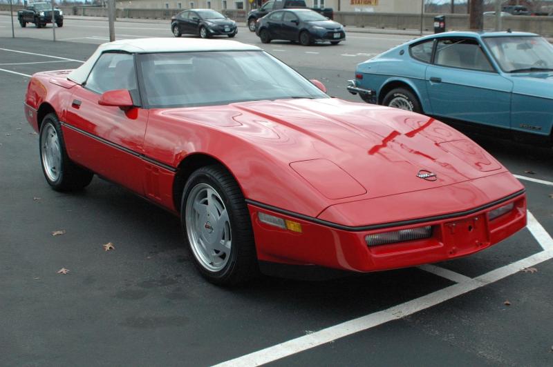 1989 Chevrolet Corvette Convertible Car 1989 Chevrolet Corvette Convertible Car