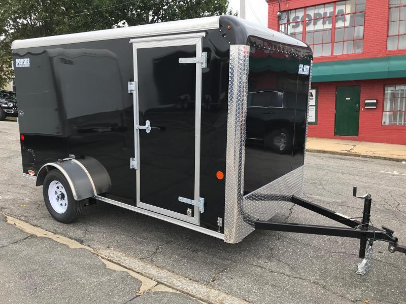 Car Mate 6 x 12 Single Axle Enclosed Cargo Trailer Car Mate 6 x 12 Single Axle Enclosed Cargo Trailer