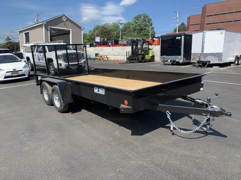 Car Mate 6 x 16 Angle Iron HD Trailer Solid Sided Car Mate 6 x 16 Angle Iron HD Trailer Solid Sided