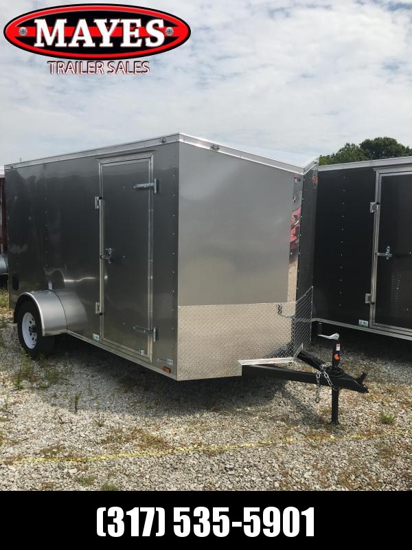 2021 Cargo Mate EHW612SA Enclosed Cargo Trailer - 6x12 SA - Ramp Door - Aluminum Roof - Slant V-Nose (GVW: 2990) 2021 Cargo Mate EHW612SA Enclosed Cargo Trailer - 6x12 SA - Ramp Door - Aluminum Roof - Slant V-Nose (GVW: 2990)