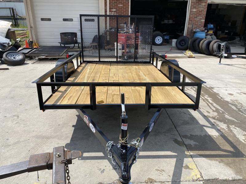 2021 American Manufacturing Operations (AMO) US101 Utility Trailer - 76x10 SAUT - Tailgate - 15" Tires and Wheels (GVW: 2990) 2021 American Manufacturing Operations (AMO) US101 Utility Trailer - 76x10 SAUT - Tailgate - 15" Tires and Wheels (GVW: 2990)