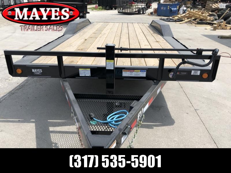 2020 102x20 Foot (18+2) TA PJ Trailers B6202 Equipment Trailer - Dovetail - Slide In Ramps - 6 2020 102x20 Foot (18+2) TA PJ Trailers B6202 Equipment Trailer - Dovetail - Slide In Ramps - 6