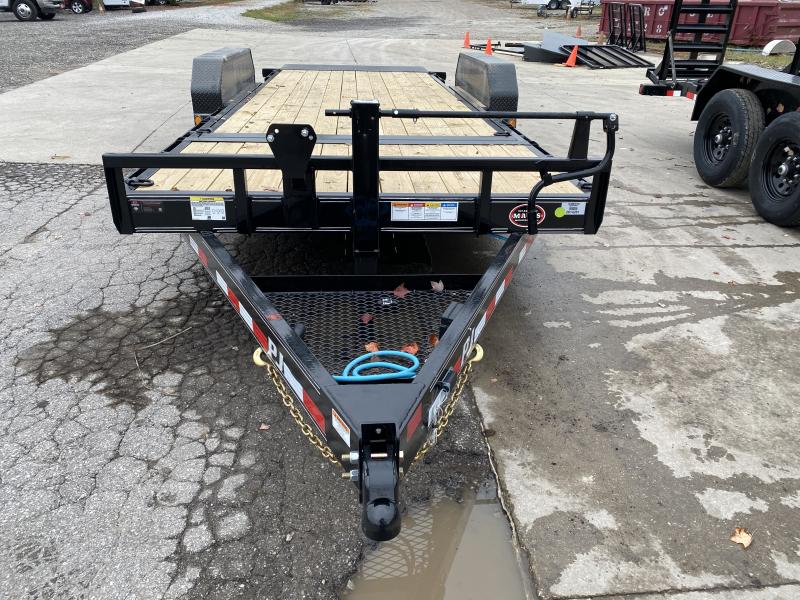 2021 PJ Trailers T6202 Equipment Trailer - 76x20 (4+16) TA - Torsion Axles - Stake Pockets & Rub Rail - Tool Tray in Tongue - 3 Inch x 6 Inch Cylinder (GVW: 14000) 2021 PJ Trailers T6202 Equipment Trailer - 76x20 (4+16) TA - Torsion Axles - Stake Pockets & Rub Rail - Tool Tray in Tongue - 3 Inch x 6 Inch Cylinder (GVW: 14000)