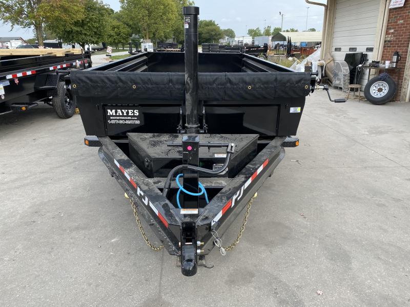 2021 PJ Trailers DT142 Dump Trailer - 83x14 TA Telescopic Dump - Tarp Kit - Split/Spread Gate - Ramps (GVW: 14000) 2021 PJ Trailers DT142 Dump Trailer - 83x14 TA Telescopic Dump - Tarp Kit - Split/Spread Gate - Ramps (GVW: 14000)