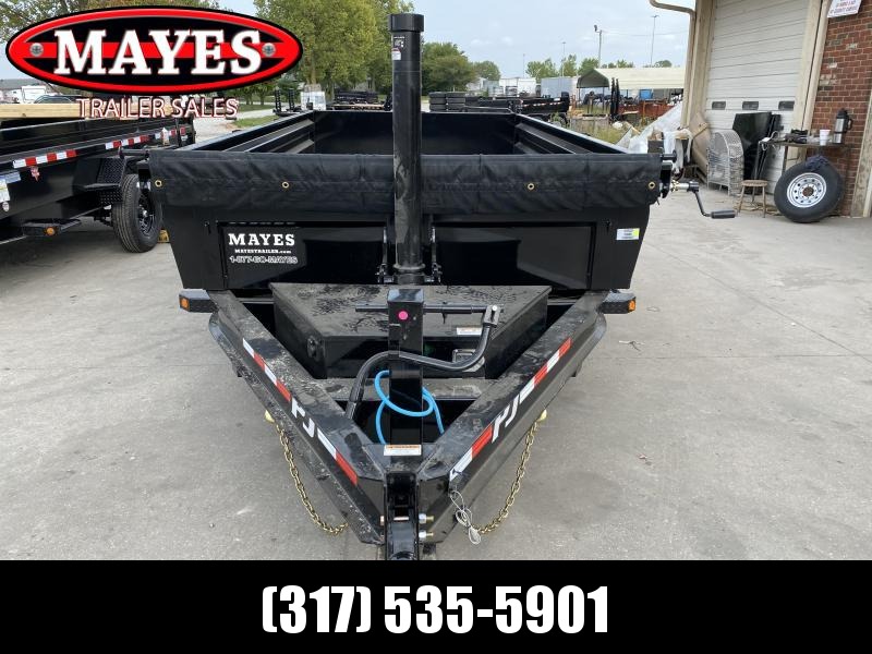 2021 PJ Trailers DT142 Dump Trailer - 83x14 TA Telescopic Dump - Tarp Kit - Split/Spread Gate - Ramps (GVW: 14000) 2021 PJ Trailers DT142 Dump Trailer - 83x14 TA Telescopic Dump - Tarp Kit - Split/Spread Gate - Ramps (GVW: 14000)