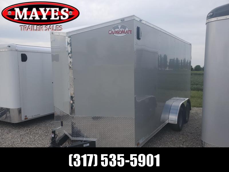 2021 Cargo Mate EHW716TA2 Enclosed Cargo Trailer - 7x16 TA - 12 Inch Additional Height - Slant V-Nose - Ramp Door - Aluminum Roof (GVW: 7000) 2021 Cargo Mate EHW716TA2 Enclosed Cargo Trailer - 7x16 TA - 12 Inch Additional Height - Slant V-Nose - Ramp Door - Aluminum Roof (GVW: 7000)