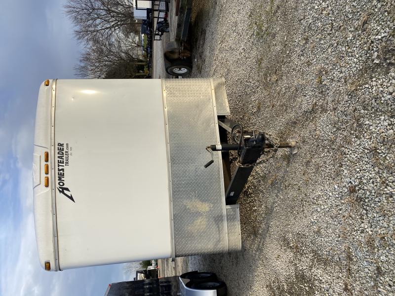 USED 2017 Homesteader Trailers 718HT Enclosed Cargo Trailer 7X18 TA (GVW:14000) USED 2017 Homesteader Trailers 718HT Enclosed Cargo Trailer 7X18 TA (GVW:14000)