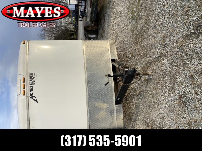 USED 2017 Homesteader Trailers 718HT Enclosed Cargo Trailer 7X18 TA (GVW:14000) USED 2017 Homesteader Trailers 718HT Enclosed Cargo Trailer 7X18 TA (GVW:14000)