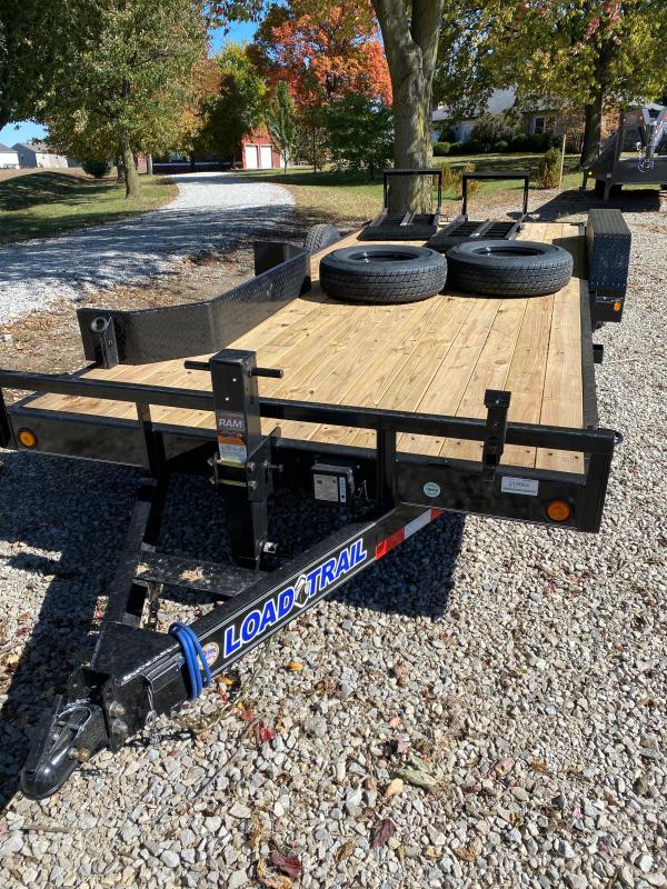 2021 Load Trail XH8320072 Car / Racing Trailer - 83X20 (18+2) TA - Fold Up Ramps - DP Removable Fenders - 10K Jack - D-Rings (GVW: 14000) 2021 Load Trail XH8320072 Car / Racing Trailer - 83X20 (18+2) TA - Fold Up Ramps - DP Removable Fenders - 10K Jack - D-Rings (GVW: 14000)