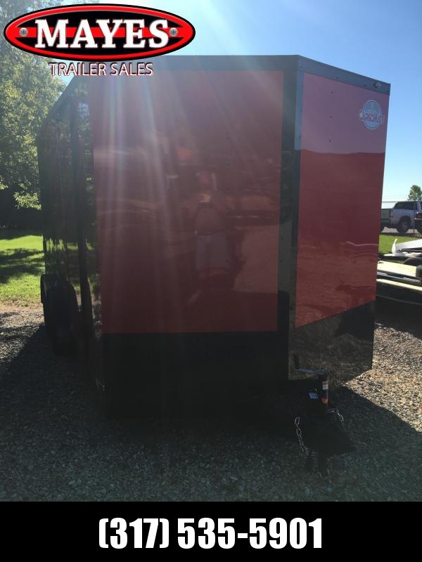 2021 Cargo Mate EHW716TA2 Enclosed Cargo Trailer - 7x16 TA - Ramp Door - Side by Side Package - Black Out Package - 6 Inch Additional Height (GVW: 7000) 2021 Cargo Mate EHW716TA2 Enclosed Cargo Trailer - 7x16 TA - Ramp Door - Side by Side Package - Black Out Package - 6 Inch Additional Height (GVW: 7000)