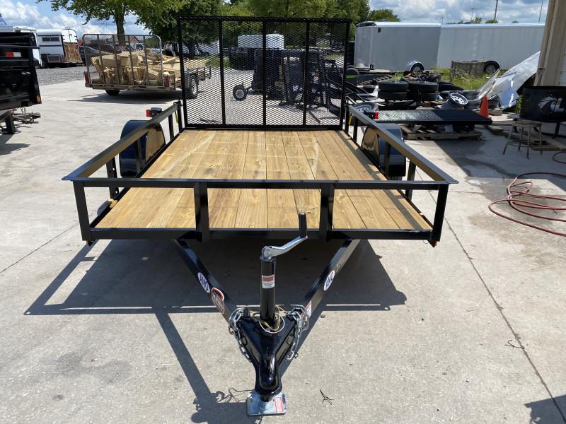 2021 American Manufacturing Operations (AMO) US101 Utility Trailer - 76x10 SAUT - Tailgate - 15" Tires and Wheels (GVW: 2990) 2021 American Manufacturing Operations (AMO) US101 Utility Trailer - 76x10 SAUT - Tailgate - 15" Tires and Wheels (GVW: 2990)