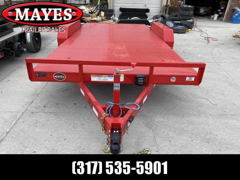 2020 PJ Trailers CE162 Equipment Trailer - 83x16 TA - Straight Deck - Steel Floor - D-Rings - (GVW: 9899) 2020 PJ Trailers CE162 Equipment Trailer - 83x16 TA - Straight Deck - Steel Floor - D-Rings - (GVW: 9899)
