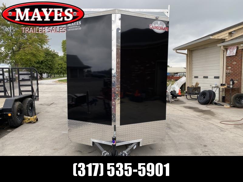 2021 Cargo Mate EHW612SA Enclosed Cargo Trailer - 6x12 SA - Double Door - 12 Inch Additional Height - Ladder Racks (GVW: 2990) 2021 Cargo Mate EHW612SA Enclosed Cargo Trailer - 6x12 SA - Double Door - 12 Inch Additional Height - Ladder Racks (GVW: 2990)