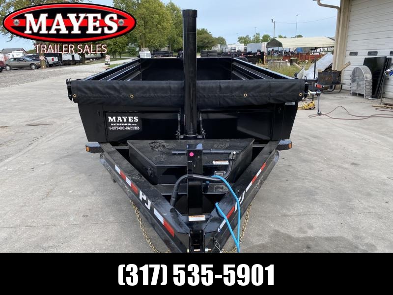 2021 PJ Trailers DT142 Dump Trailer - 83x14 TA - Telescopic Dump - Split/Spread Gate - Tarp Kit - Ramps (GVW: 14000) 2021 PJ Trailers DT142 Dump Trailer - 83x14 TA - Telescopic Dump - Split/Spread Gate - Tarp Kit - Ramps (GVW: 14000)