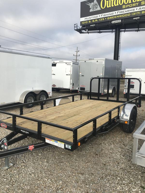 2021 PJ Trailers U8141 Utility Trailer - 83x14 (12+2) SA - Dovetail - Fold Up Gate (GVW: 2995) 2021 PJ Trailers U8141 Utility Trailer - 83x14 (12+2) SA - Dovetail - Fold Up Gate (GVW: 2995)