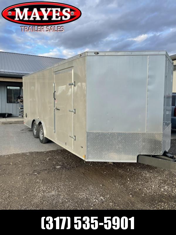 USED 2021 Rhino Trailers SAHARA TA2 8.5X20 Enclosed Cargo Trailer 102X20 TA RAMP DOOR (GVW:7000) USED 2021 Rhino Trailers SAHARA TA2 8.5X20 Enclosed Cargo Trailer 102X20 TA RAMP DOOR (GVW:7000)