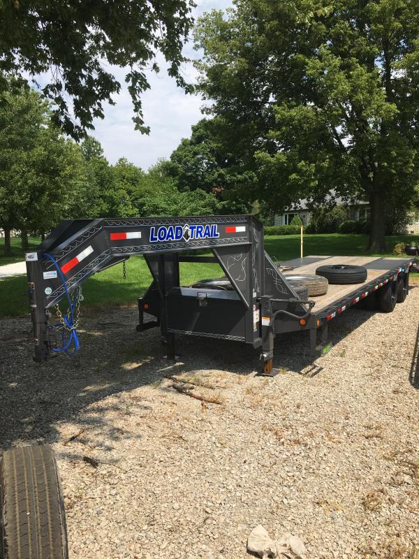 2020 102x28(23+5' Dovetail) Load Trail Low-Pro Gooseneck Deckover w/ Max Ramps (GVW: 22000) 2020 102x28(23+5' Dovetail) Load Trail Low-Pro Gooseneck Deckover w/ Max Ramps (GVW: 22000)
