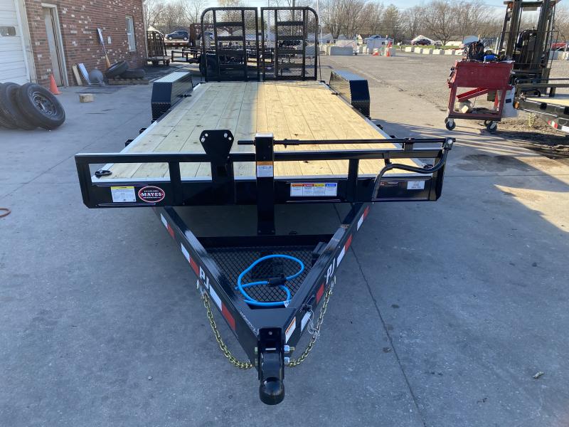 2021 PJ Trailers CC202 Equipment Trailer - 83x20 (18+2) TA - 6 Inch Channel Frame - Dovetail - Split HD Gate (GVW: 14000) 2021 PJ Trailers CC202 Equipment Trailer - 83x20 (18+2) TA - 6 Inch Channel Frame - Dovetail - Split HD Gate (GVW: 14000)