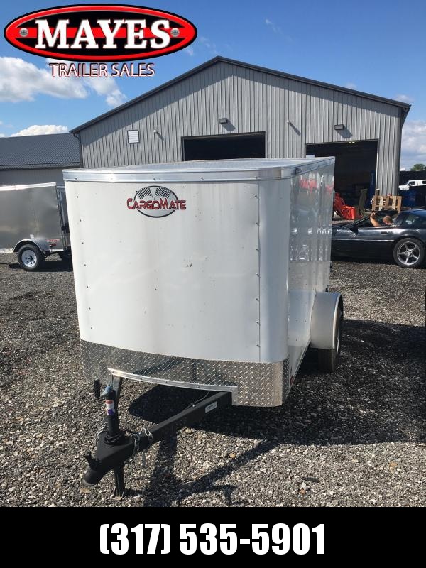 2021 Cargo Mate SS58SA Enclosed Cargo Trailer - 5x8 SA - Single Rear Door - Spring Suspension (GVW: 2000) 2021 Cargo Mate SS58SA Enclosed Cargo Trailer - 5x8 SA - Single Rear Door - Spring Suspension (GVW: 2000)