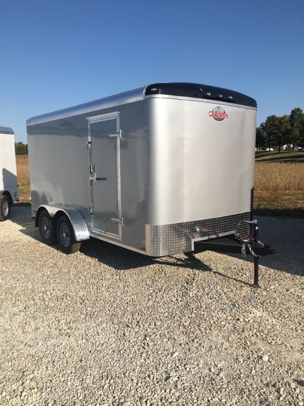2021 Cargo Mate BL714TA2 Enclosed Cargo Trailer - 7x14 TA - Double Door with Dual Cambars - Torsion Axles - Aluminum Roof (GVW: 7000) 2021 Cargo Mate BL714TA2 Enclosed Cargo Trailer - 7x14 TA - Double Door with Dual Cambars - Torsion Axles - Aluminum Roof (GVW: 7000)