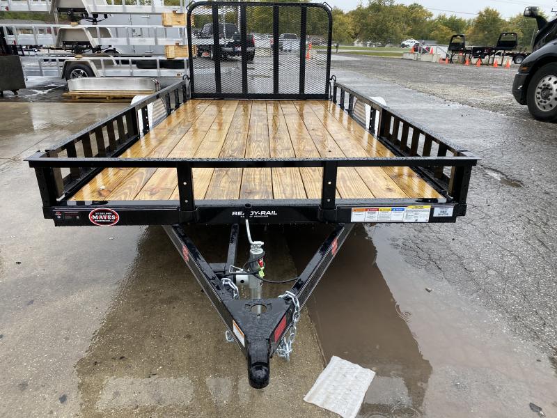 2021 PJ Trailers U8141 Utility Trailer - 83x14 SAUT - Straight Deck - Fold In Gate - ATV Ramps (GVW: 2995) 2021 PJ Trailers U8141 Utility Trailer - 83x14 SAUT - Straight Deck - Fold In Gate - ATV Ramps (GVW: 2995)