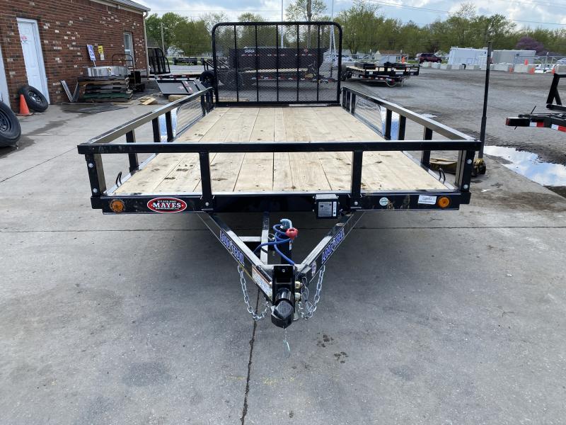 2021 Load Trail XT8316032 Utility Trailer - 83x16 TA - 4 Inch Channel - 4 Foot Fold In Gate - U-Hooks - Straight Deck (GVW: 7000) 2021 Load Trail XT8316032 Utility Trailer - 83x16 TA - 4 Inch Channel - 4 Foot Fold In Gate - U-Hooks - Straight Deck (GVW: 7000)